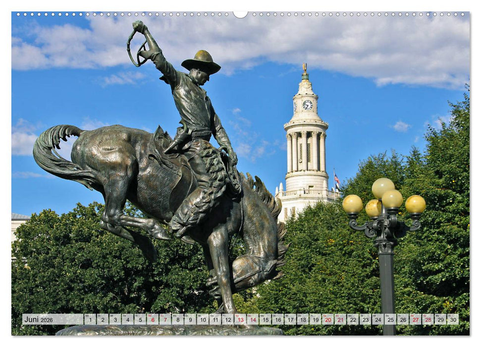 Denver Stadtansichten (CALVENDO Wandkalender 2026)