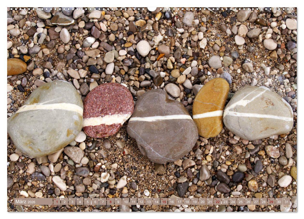 Isarsteine - Eine faszinierende Reise durch das Urgestein der Isar (CALVENDO Wandkalender 2026)
