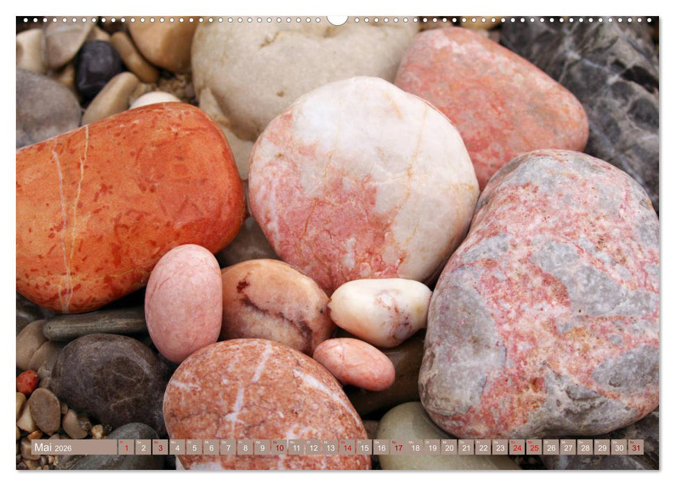 Isarsteine - Eine faszinierende Reise durch das Urgestein der Isar (CALVENDO Wandkalender 2026)