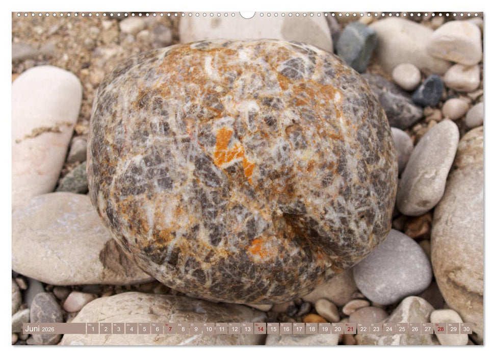 Isarsteine - Eine faszinierende Reise durch das Urgestein der Isar (CALVENDO Wandkalender 2026)