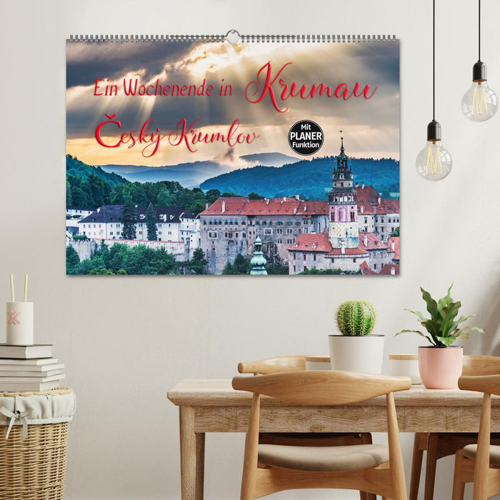 Ein Wochenende in Krumau (CALVENDO Wandkalender 2026)