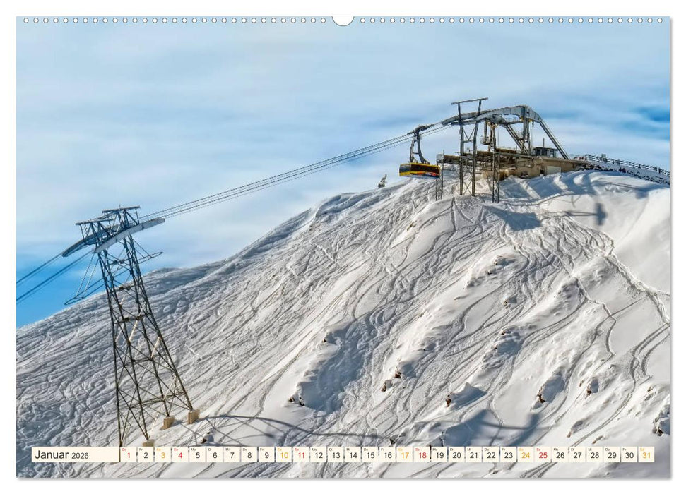 Abenteuer Seilbahn (CALVENDO Wandkalender 2026)