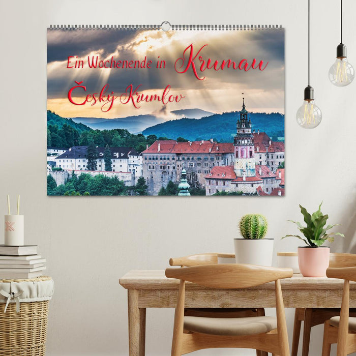 Ein Wochenende in Krumau (CALVENDO Wandkalender 2026)