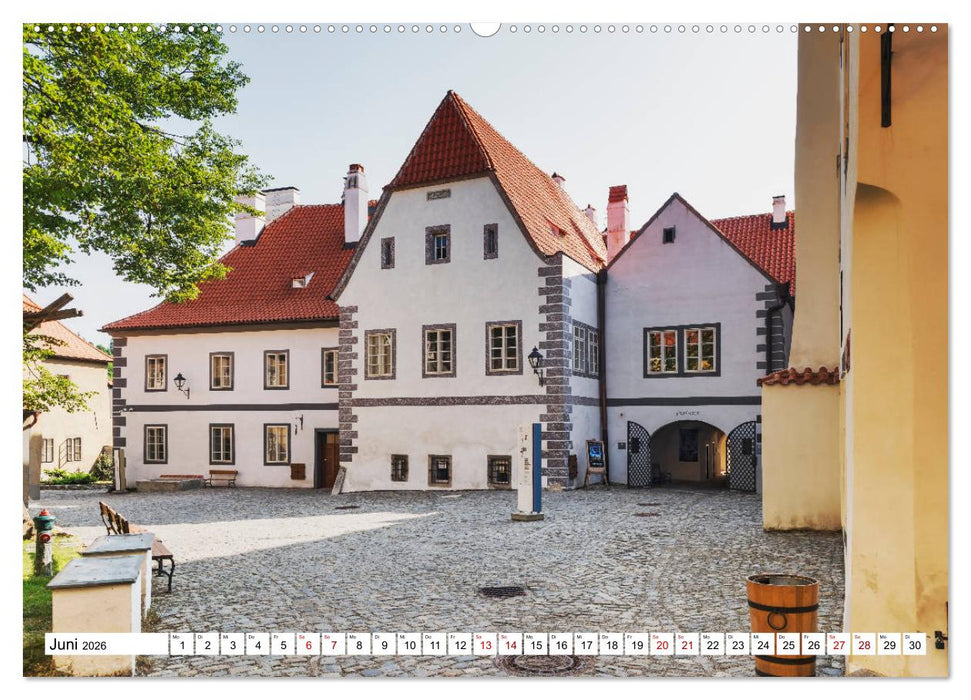 Ein Wochenende in Krumau (CALVENDO Wandkalender 2026)