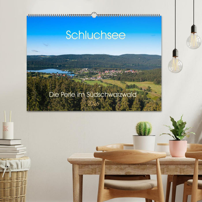 Schluchsee Naturpark Südschwarzwald (CALVENDO Wandkalender 2026)