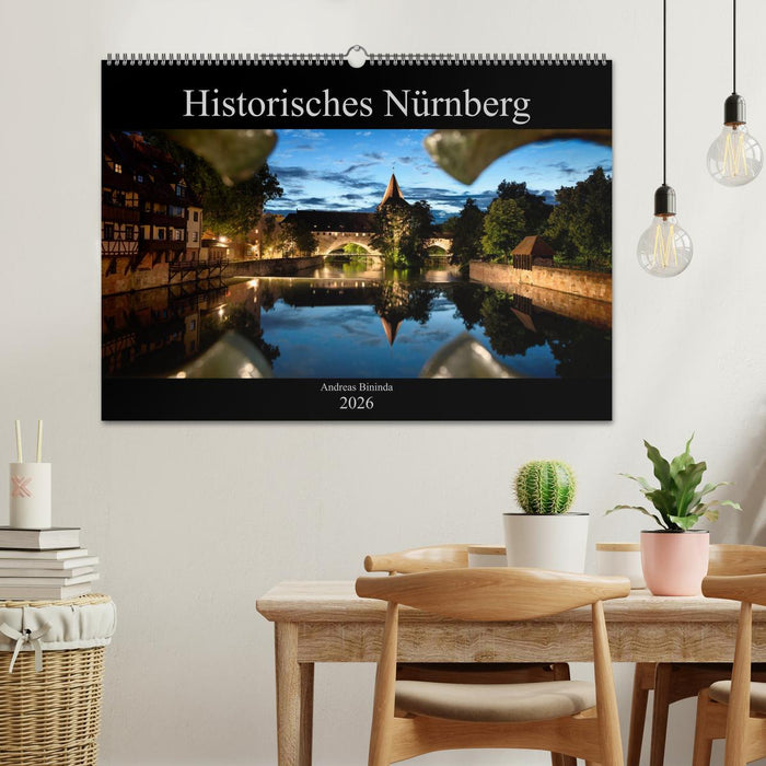 Historisches Nürnberg (CALVENDO Wandkalender 2026)