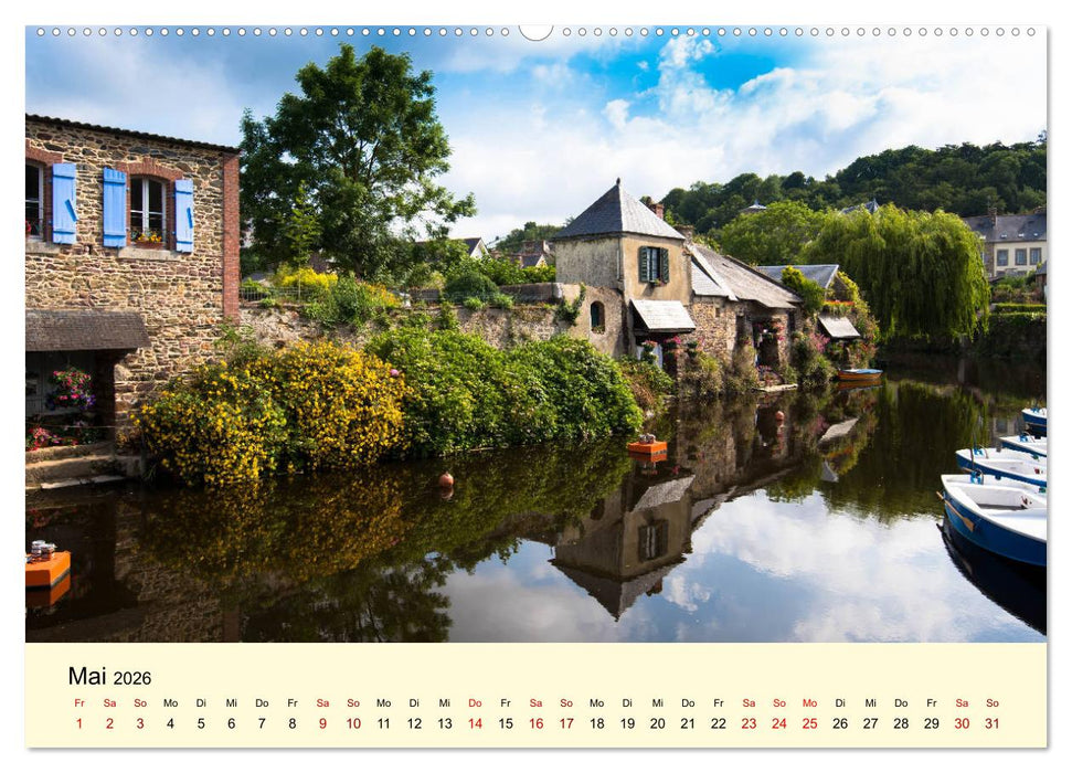 Einzigartige Côte Granit Rose (CALVENDO Wandkalender 2026)