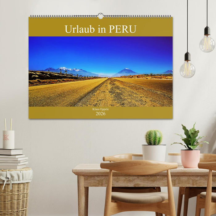 Urlaub in Peru (CALVENDO Wandkalender 2026)
