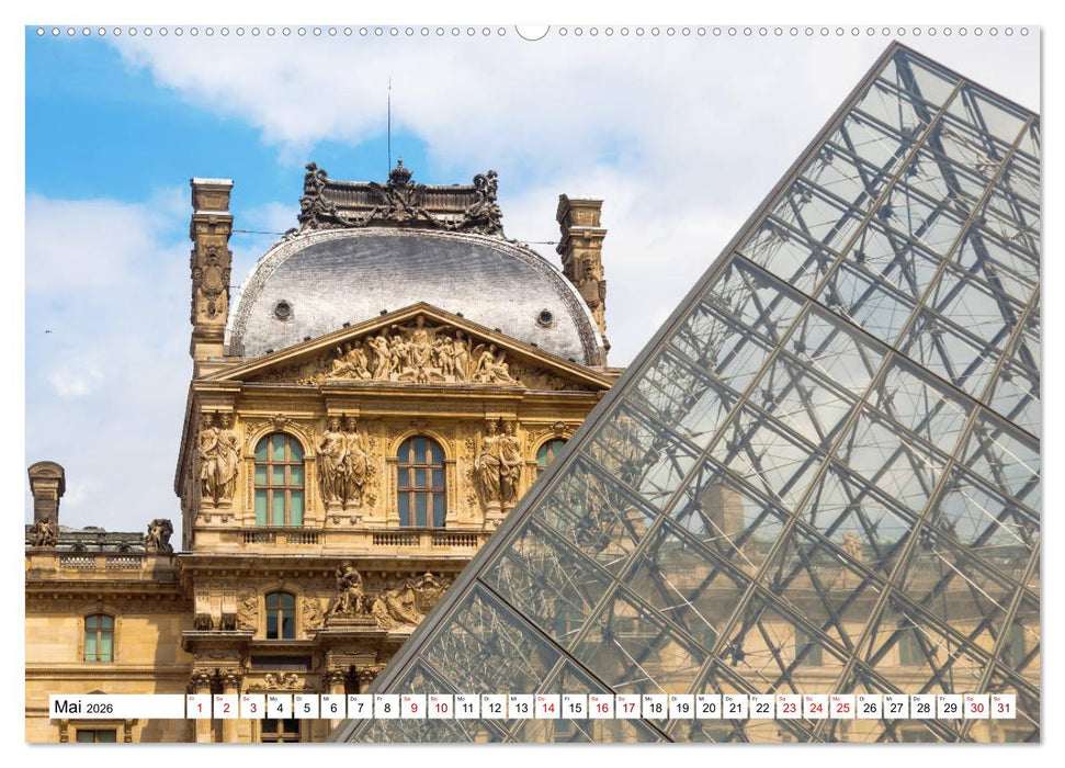 Architektonische Zeitsprünge (CALVENDO Wandkalender 2026)