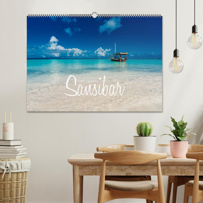 Inselparadies Sansibar (CALVENDO Wandkalender 2026)