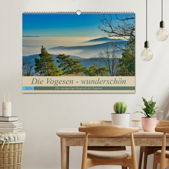 Vogesen - wunderschön (CALVENDO Wandkalender 2026)