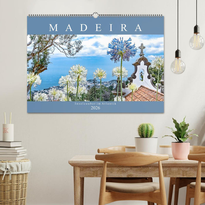 Madeira - Inselzauber im Atlantik (CALVENDO Wandkalender 2026)