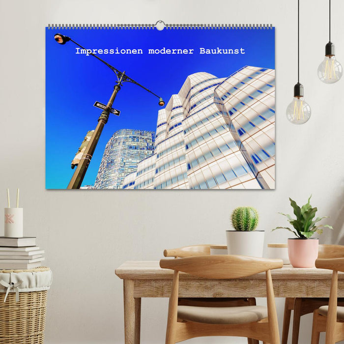 Impressionen moderner Baukunst (CALVENDO Wandkalender 2026)