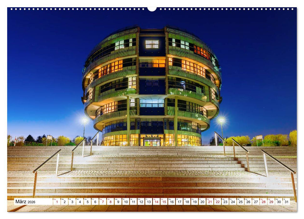 Impressionen moderner Baukunst (CALVENDO Wandkalender 2026)