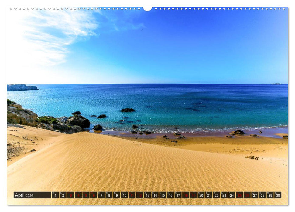 Idyllisches Rhodos (CALVENDO Wandkalender 2026)