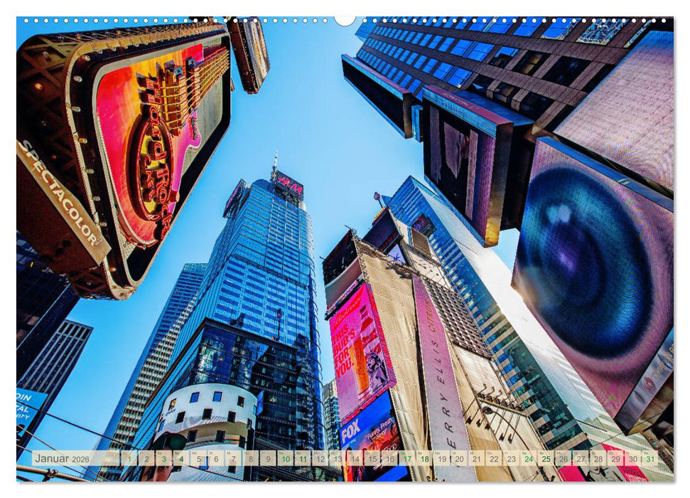 Oben - Bilder aus der Froschperspektive (CALVENDO Wandkalender 2026)