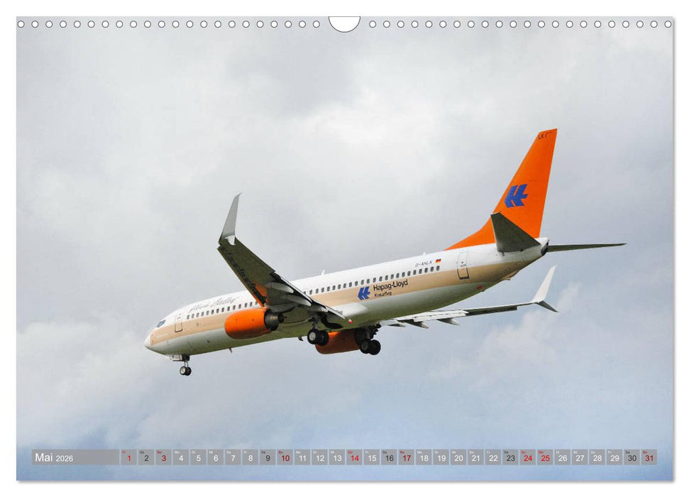 Flugzeuge - Eindrucksvolle Riesen am Himmel (CALVENDO Wandkalender 2026)