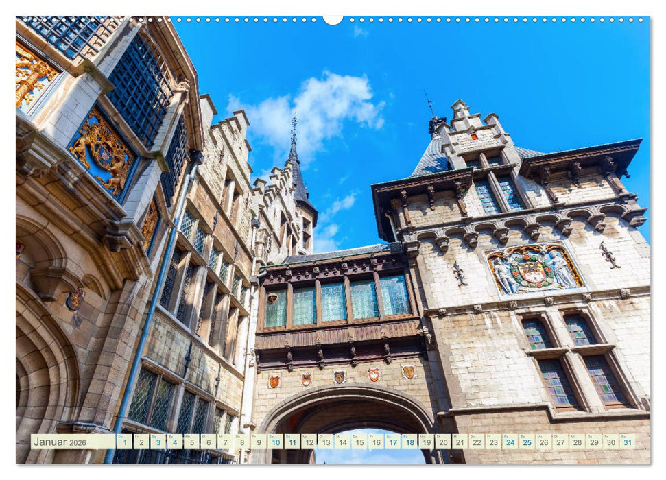 Fotografische Impressionen aus Antwerpen (CALVENDO Wandkalender 2026)
