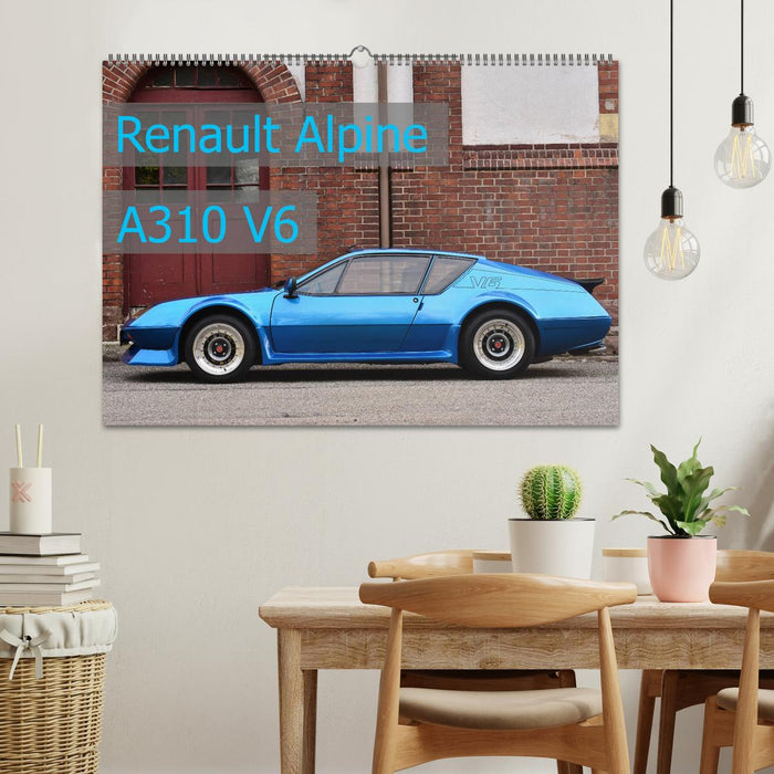 Renault Alpine A310 V6 (CALVENDO Wandkalender 2026)