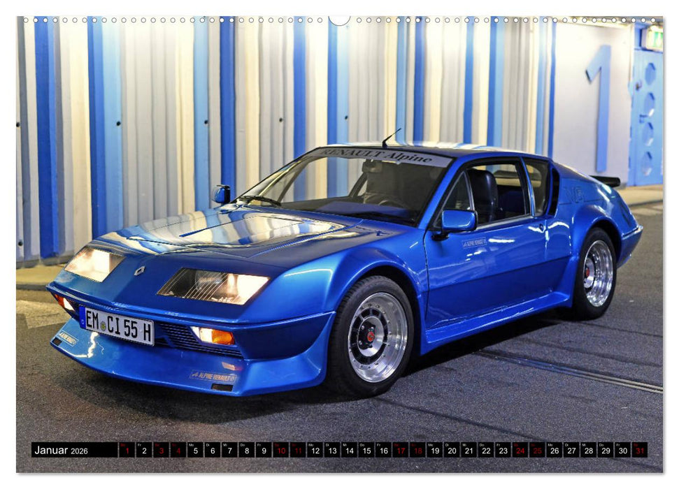 Renault Alpine A310 V6 (CALVENDO Wandkalender 2026)
