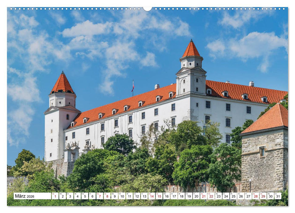 Europas Hauptstädte – lebenswerte Metropolen (CALVENDO Wandkalender 2026)