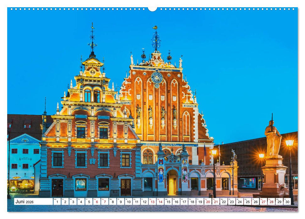 Europas Hauptstädte – lebenswerte Metropolen (CALVENDO Wandkalender 2026)