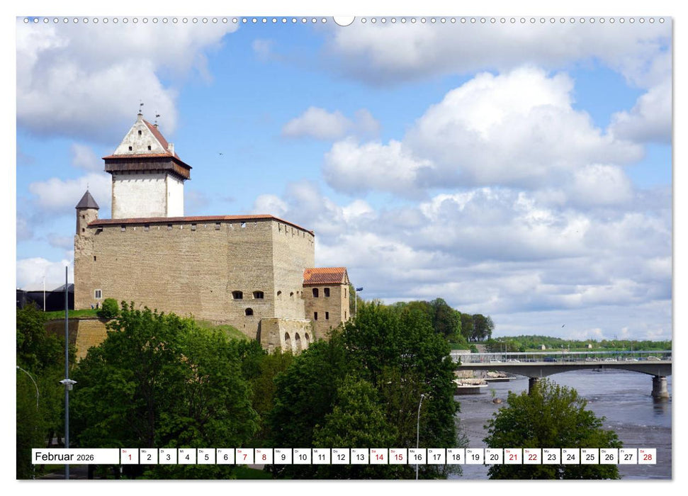 Traumland Estland - Erkundungen zwischen Saka und Narva (CALVENDO Wandkalender 2026)