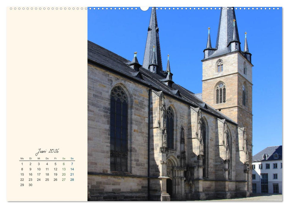 Saalfeld an der Saale – mein Streifzug durch die historische Altstadt (CALVENDO Wandkalender 2026)