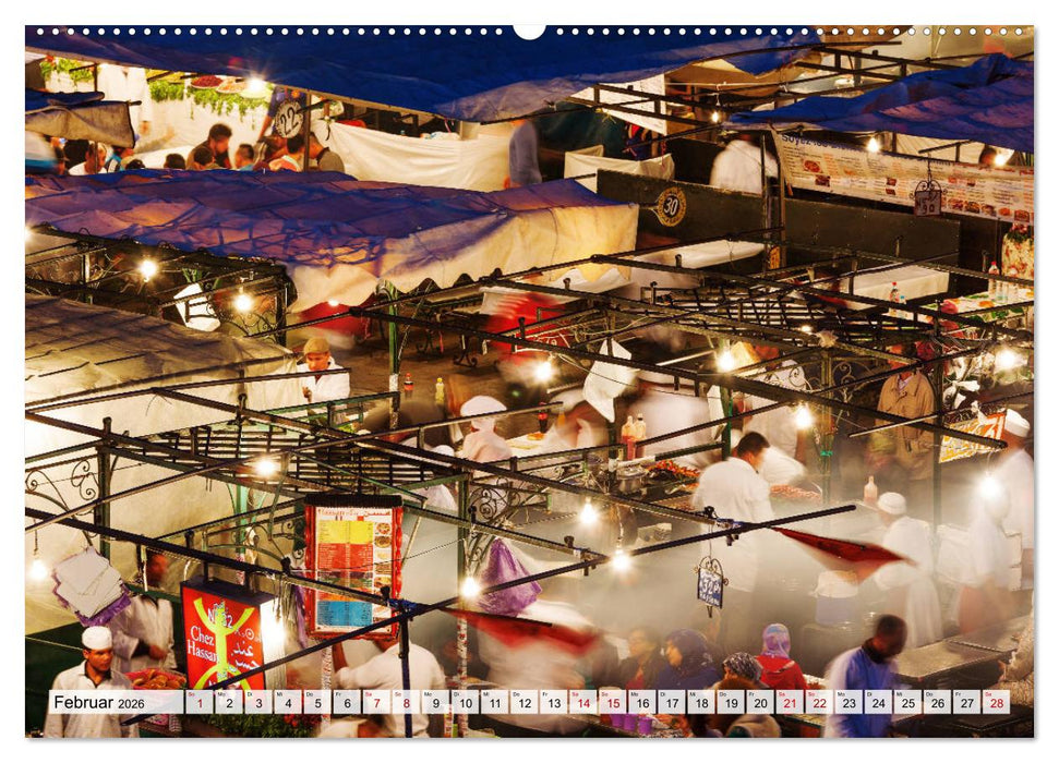 Marrakesch - Perle des Südens (CALVENDO Wandkalender 2026)