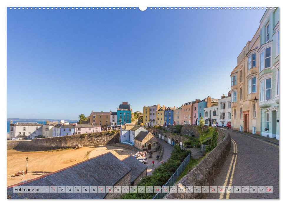 Wales Impressionen (CALVENDO Wandkalender 2026)