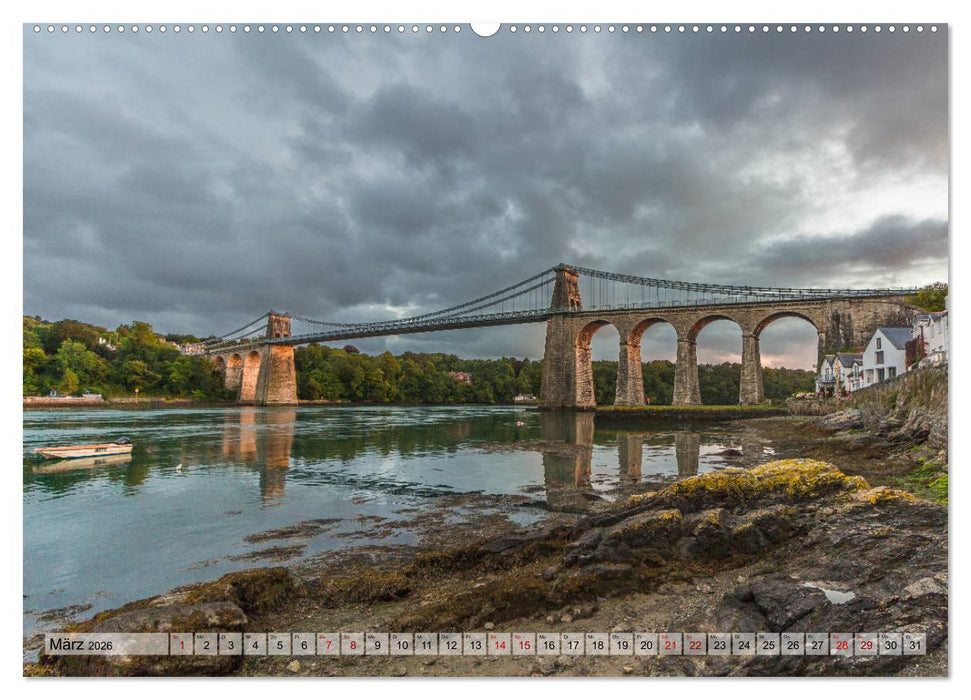 Wales Impressionen (CALVENDO Wandkalender 2026)