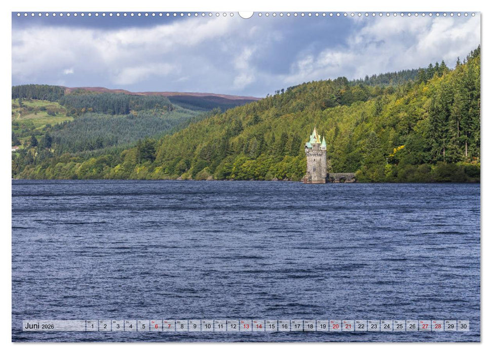 Wales Impressionen (CALVENDO Wandkalender 2026)