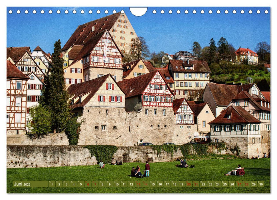 Stadtspaziergang durch Schwäbisch Hall (CALVENDO Wandkalender 2026)