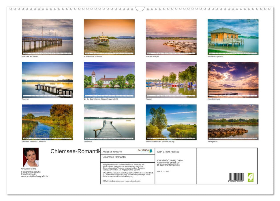 Chiemsee-Romantik (CALVENDO Wandkalender 2026)