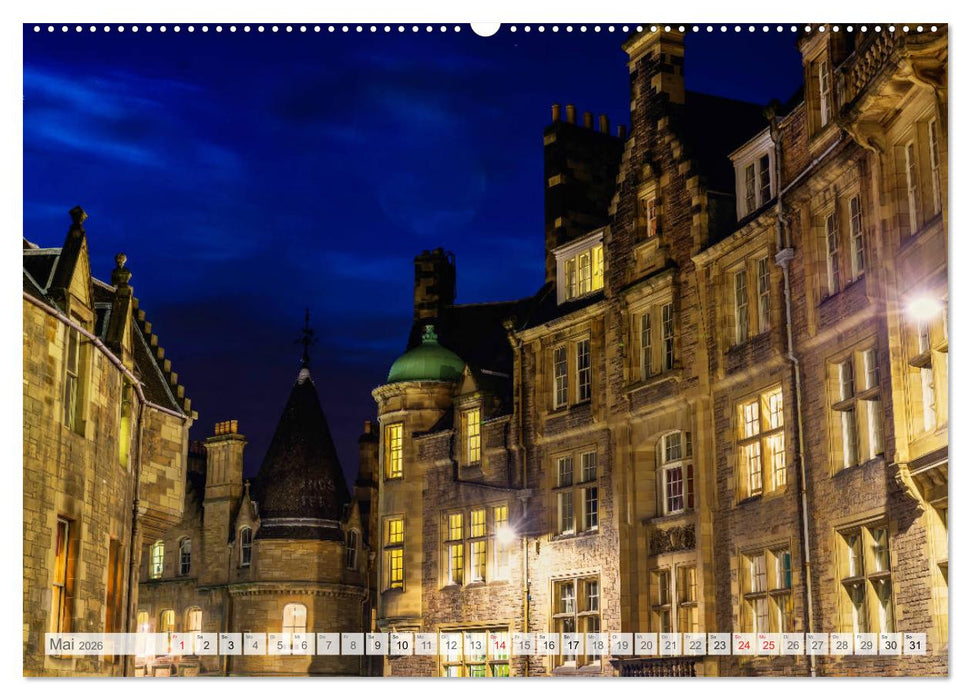Edinburgh - Impressionen aus der schottischen Hauptstadt (CALVENDO Wandkalender 2026)