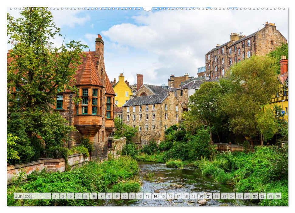 Edinburgh - Impressionen aus der schottischen Hauptstadt (CALVENDO Wandkalender 2026)
