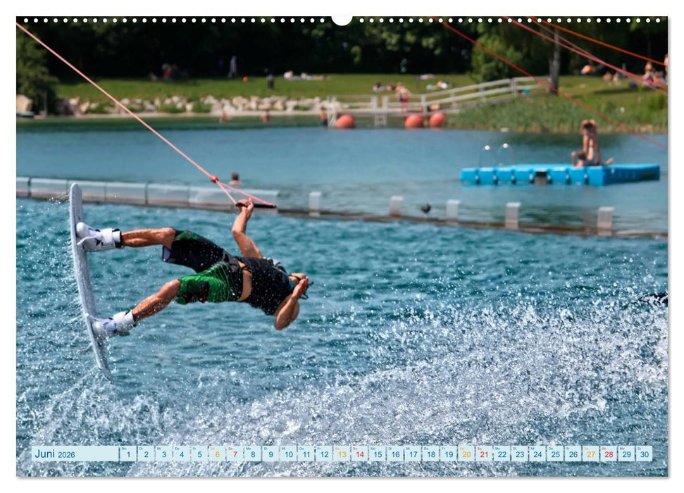 Wakeboarden (CALVENDO Premium Wandkalender 2026)