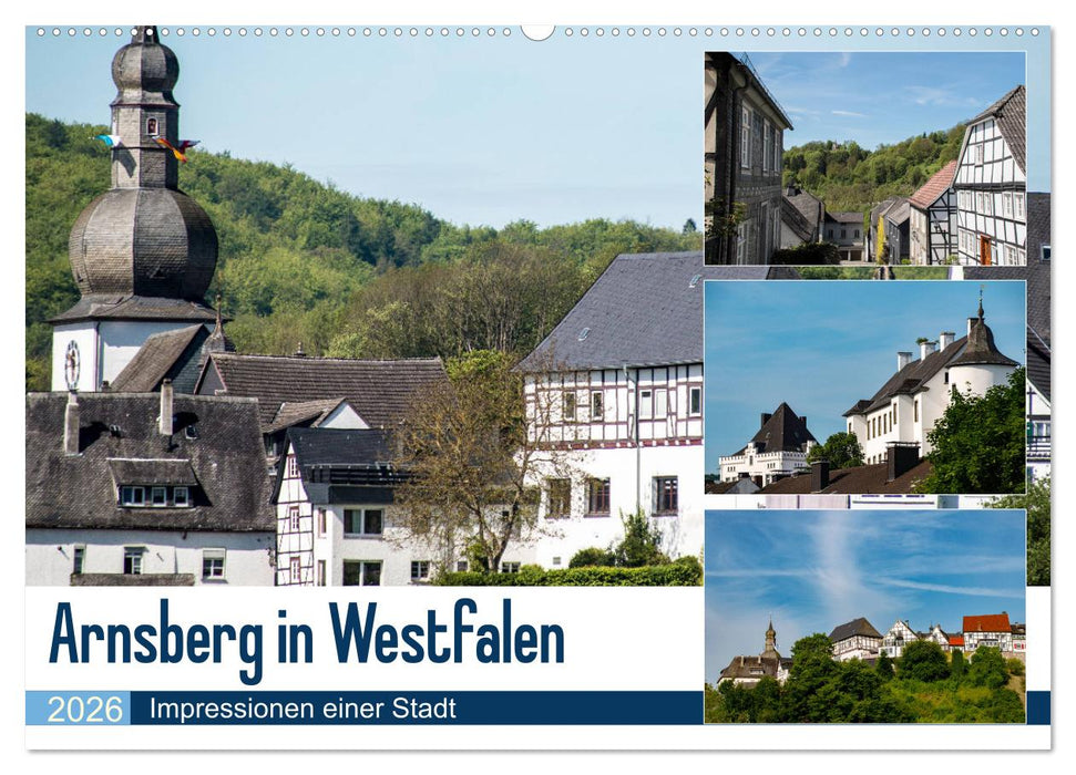 Arnsberg in Westfalen (CALVENDO Wandkalender 2026)