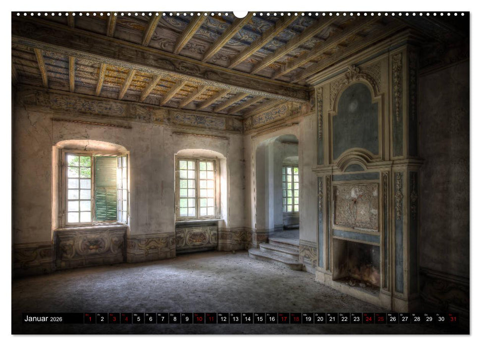 Italiens vergessene Palazzi (CALVENDO Wandkalender 2026)