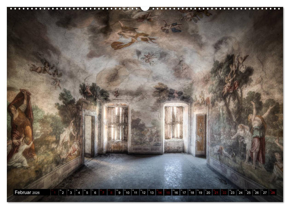 Italiens vergessene Palazzi (CALVENDO Wandkalender 2026)