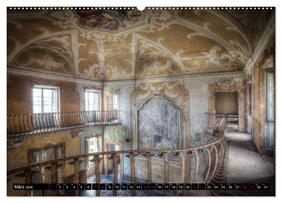 Italiens vergessene Palazzi (CALVENDO Wandkalender 2026)