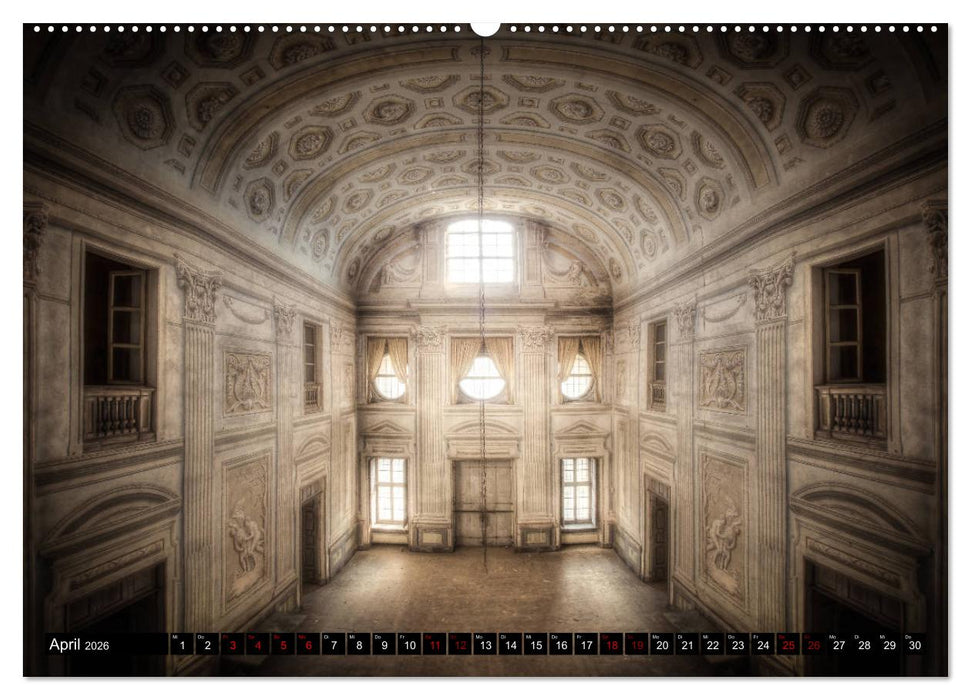 Italiens vergessene Palazzi (CALVENDO Wandkalender 2026)