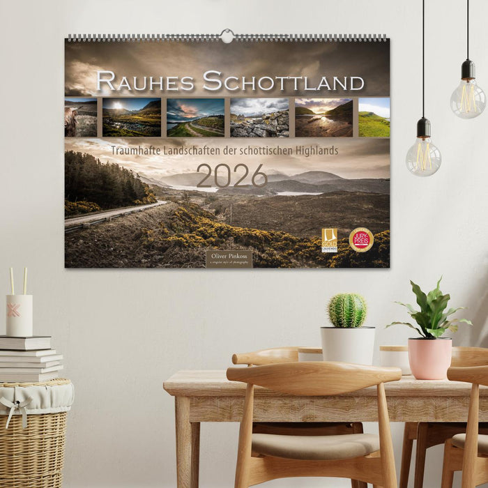 Rauhes Schottland (CALVENDO Wandkalender 2026)