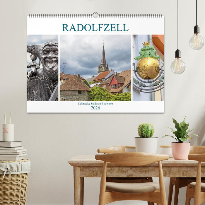 Radolfzell - schmucke Stadt am Bodensee (CALVENDO Wandkalender 2026)