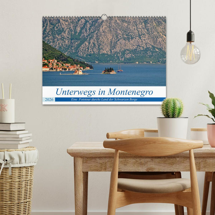 Unterwegs in Montenegro (CALVENDO Wandkalender 2026)
