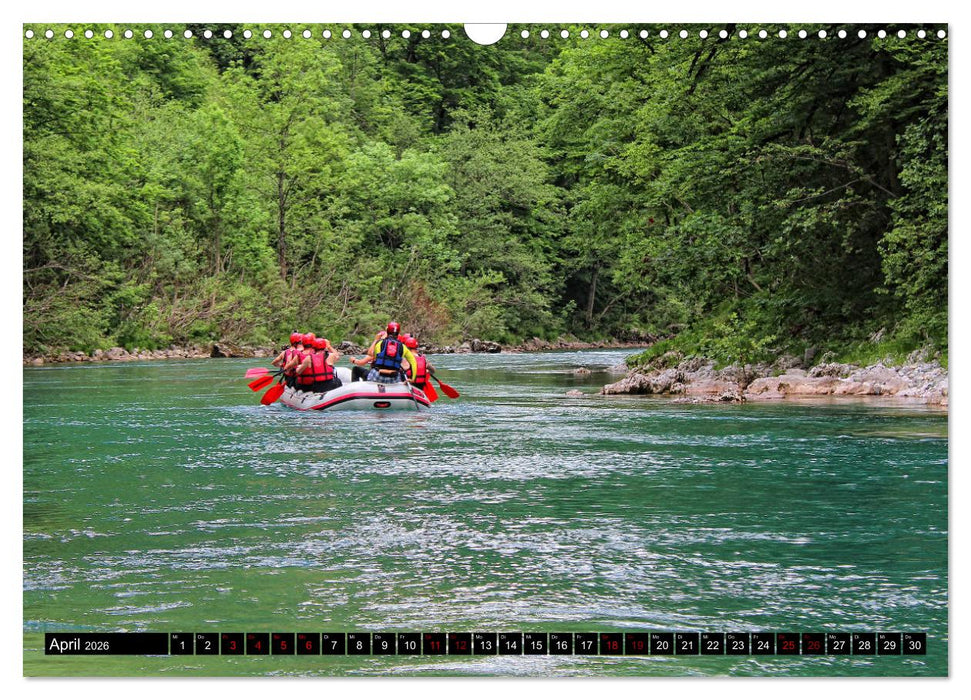 Unterwegs in Montenegro (CALVENDO Wandkalender 2026)