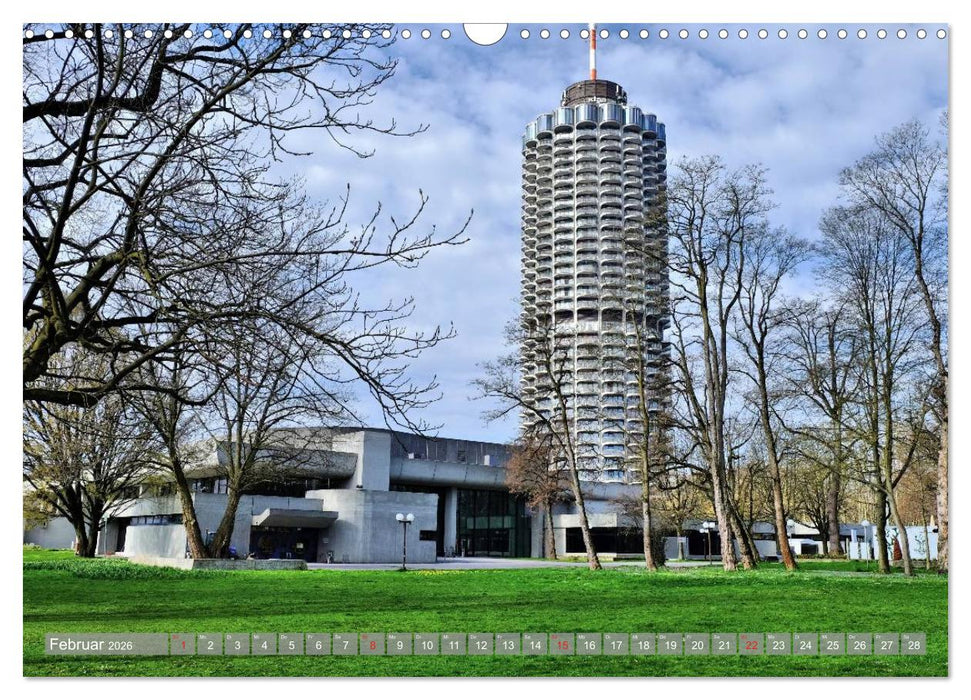 Unterwegs in Augsburg (CALVENDO Wandkalender 2026)