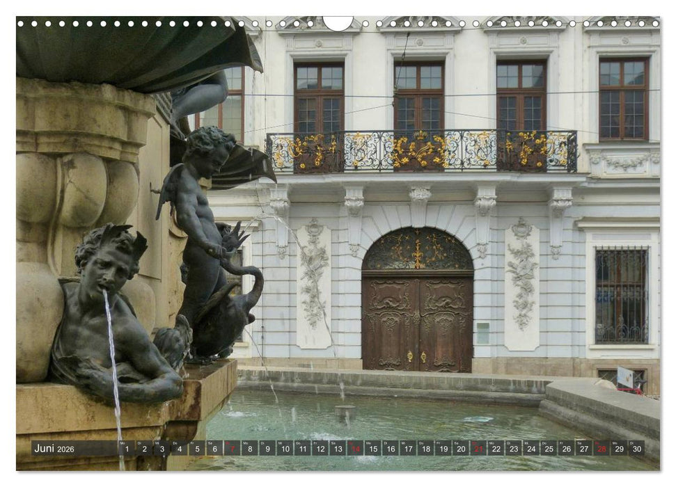 Unterwegs in Augsburg (CALVENDO Wandkalender 2026)