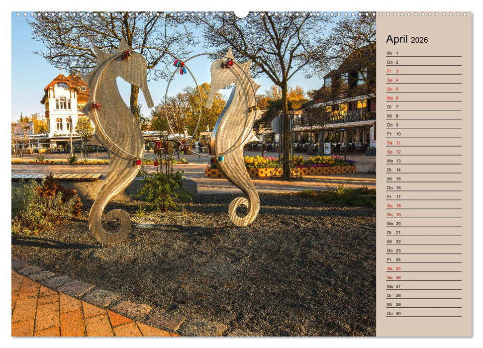 Timmendorfer Strand - Urlaubsimpressionen (CALVENDO Wandkalender 2026)