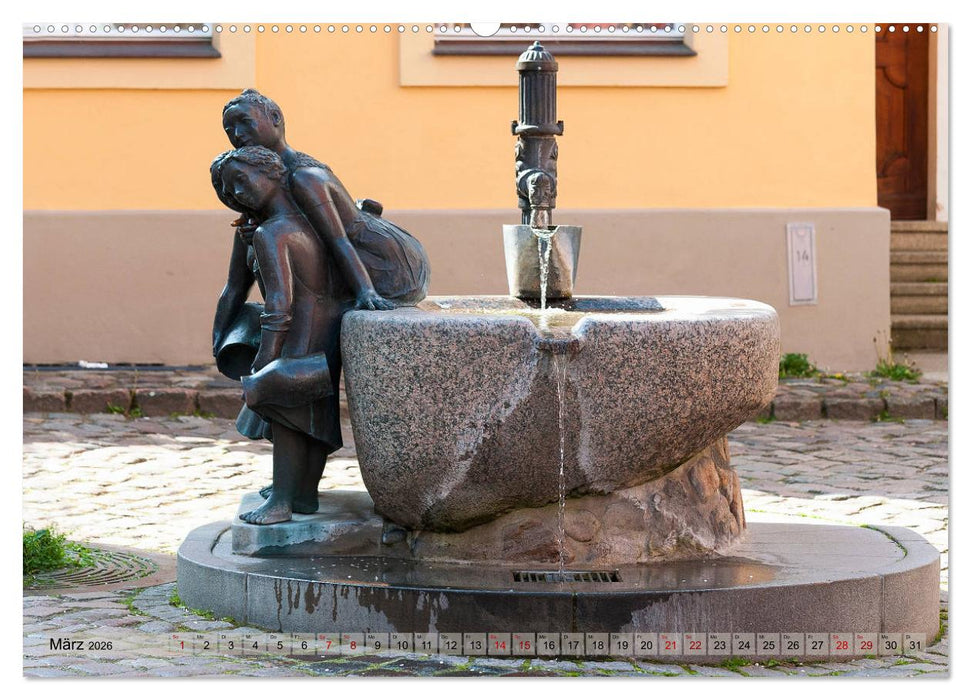 Ein Bummel durch die Hansestadt Stralsund (CALVENDO Wandkalender 2026)